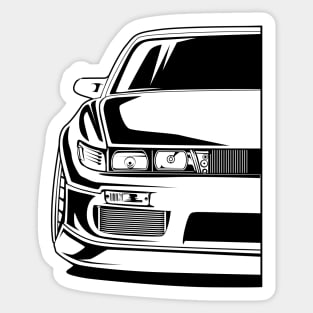 silvia front Sticker